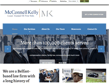 Tablet Screenshot of mcconnellkelly.com